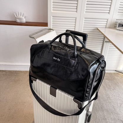 Sac de Voyage Cuir Femme Aya | La Casa du Cuir Noir / Cuir (PU) / Femme Sac de voyage