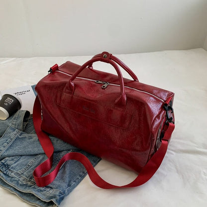 Sac de Voyage Cuir Femme Aya | La Casa du Cuir Rouge / Cuir (PU) / Femme Sac de voyage