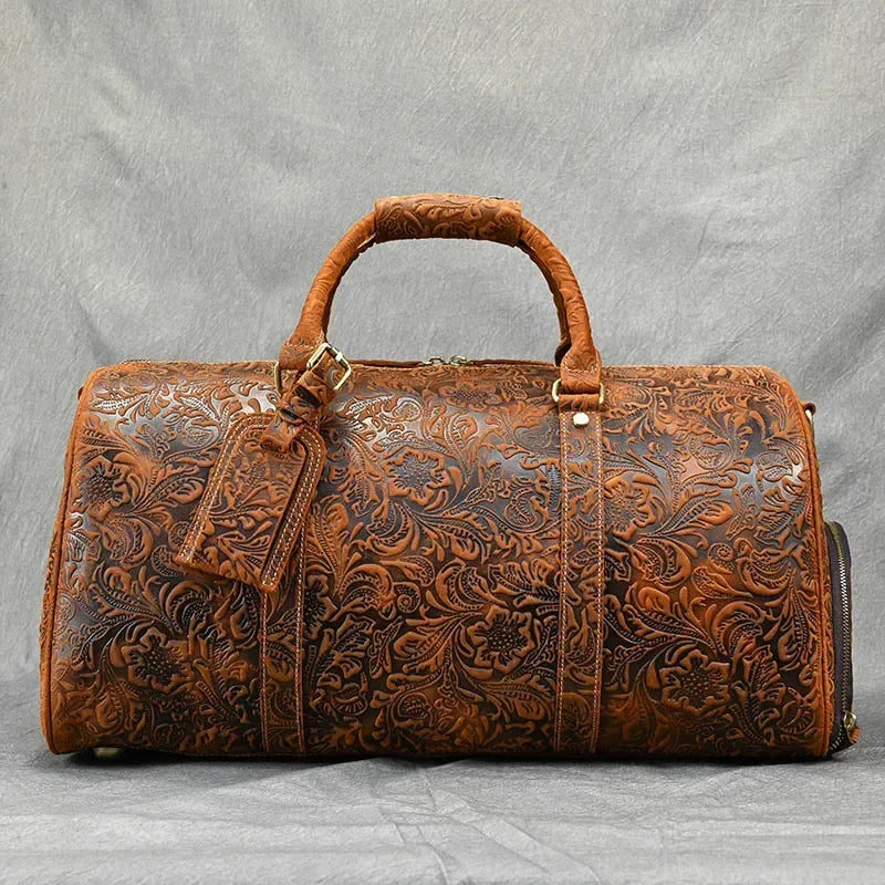 Sac de Voyage Femme Cuir Indila – Élégance et Grande Capacité