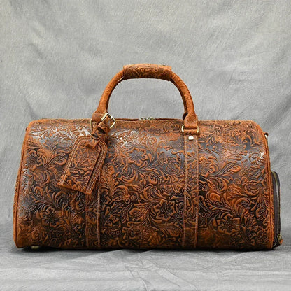 Sac de Voyage Femme Cuir Indila – Élégance et Grande Capacité