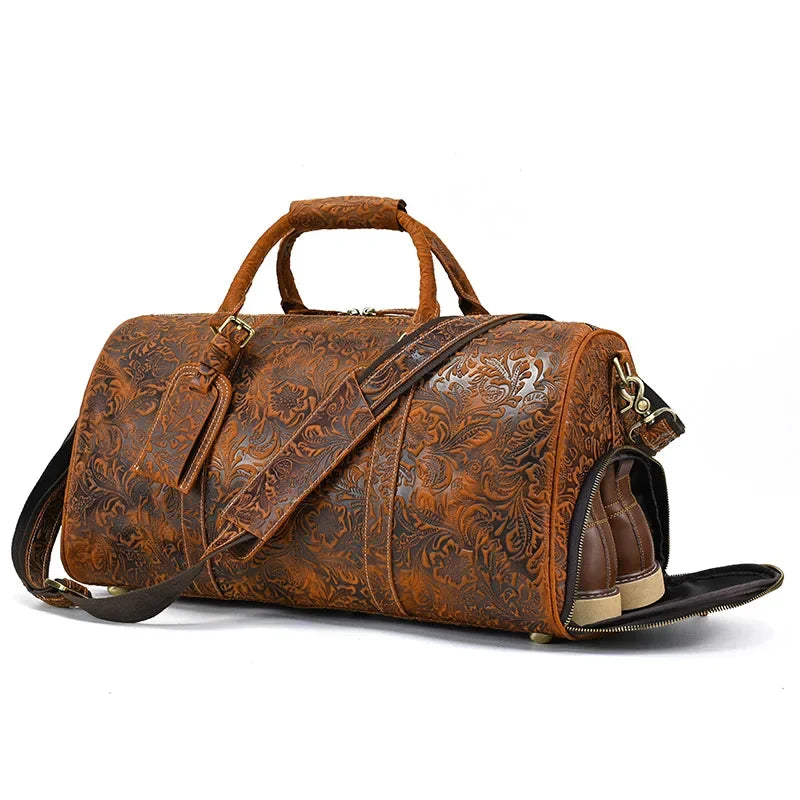 Sac de Voyage Femme Cuir Indila – Élégance et Grande Capacité