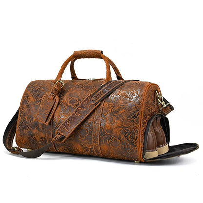 Sac de Voyage Femme Cuir Indila – Élégance et Grande Capacité