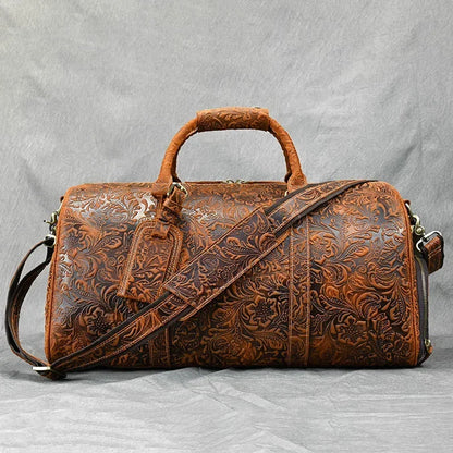 Sac de Voyage Femme Cuir Indila – Élégance et Grande Capacité