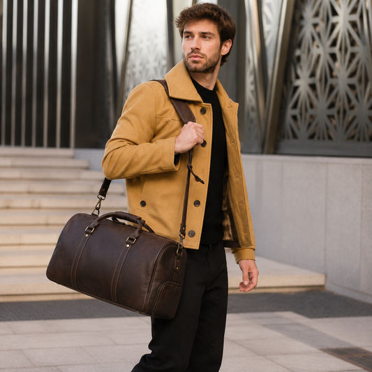 Sac de Voyage Homme Cuir Ismaël | Format Cabine Sac de voyage