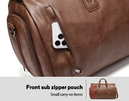 Sac de Voyage Luxe Femme Anne – Élégant & Imperméable Sac Cuir Femme