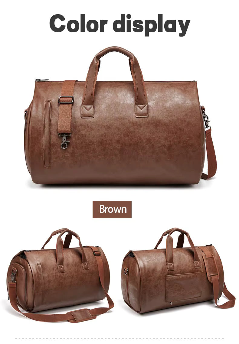 Sac de Voyage Luxe Femme Anne – Élégant & Imperméable Sac Cuir Femme