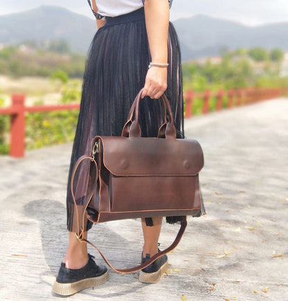 Sac Ordinateur Femme Cuir Anaïs