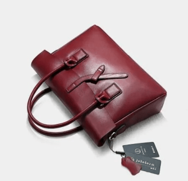 Sac Ordinateur Femme Cuir  Rouge / Cuir Sac Ordinateur