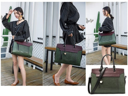 Sac Ordinateur Femme Cuir Mathilde | La Casa du Cuir Vert / Cuir PU / Femme Sac Ordinateur