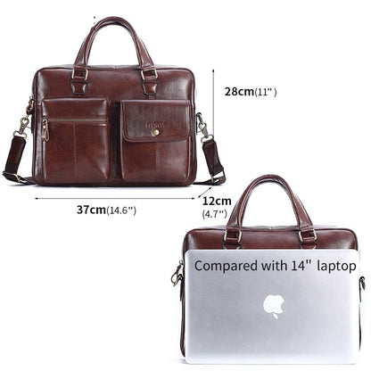 Sac Ordinateur Homme Cuir Charly | La Casa du Cuir Sac Ordinateur