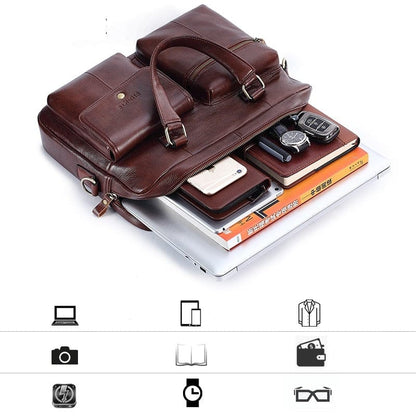 Sac Ordinateur Homme Cuir Charly | La Casa du Cuir Sac Ordinateur