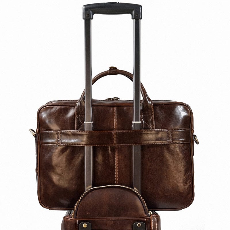 Cartable Cuir Homme, Sac Ordinateur Homme Cuir,  Sac Ordinateur