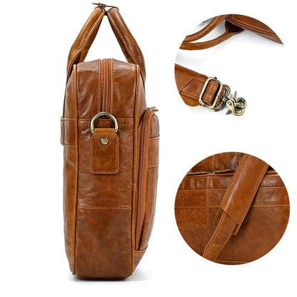 Sac Ordinateur Homme Cuir Noa