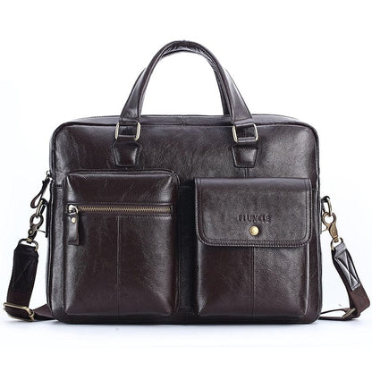 Sac Ordinateur Homme Cuir Charly | La Casa du Cuir Café / Cuir / Homme Sac Ordinateur