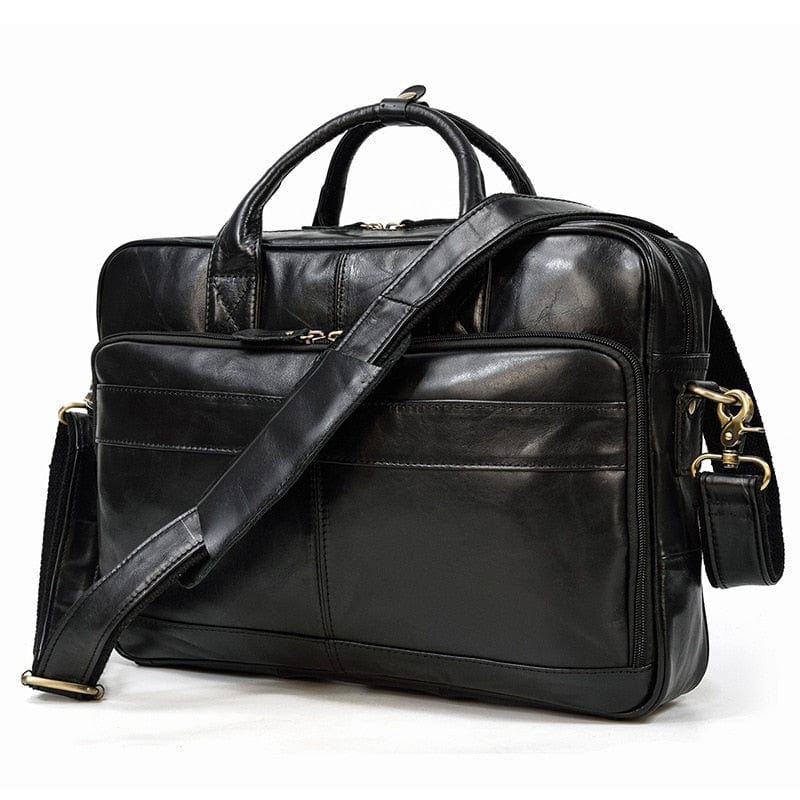 Cartable Cuir Homme, Sac Ordinateur Homme Cuir,  Sac Ordinateur