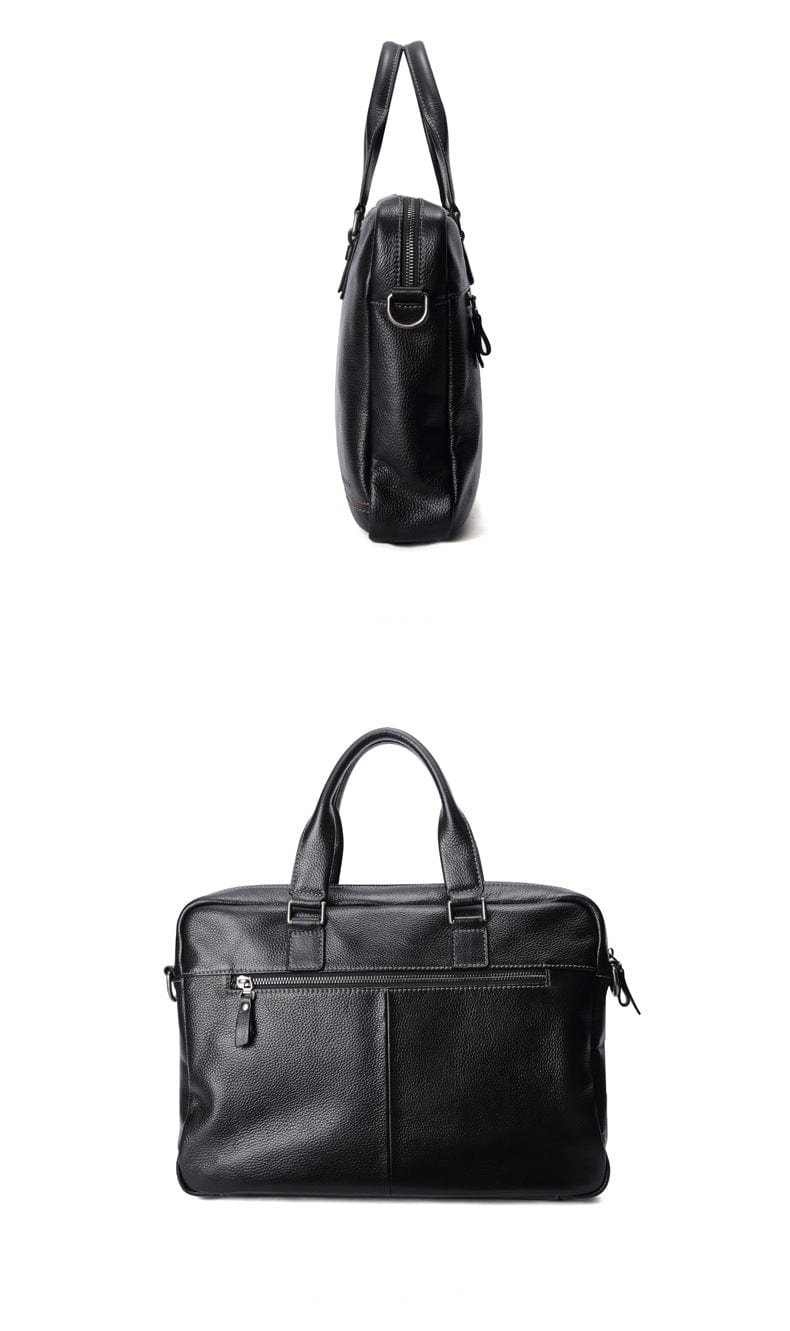 Sac Ordinateur Homme Cuir  Noir / Cuir / Homme Sac Ordinateur