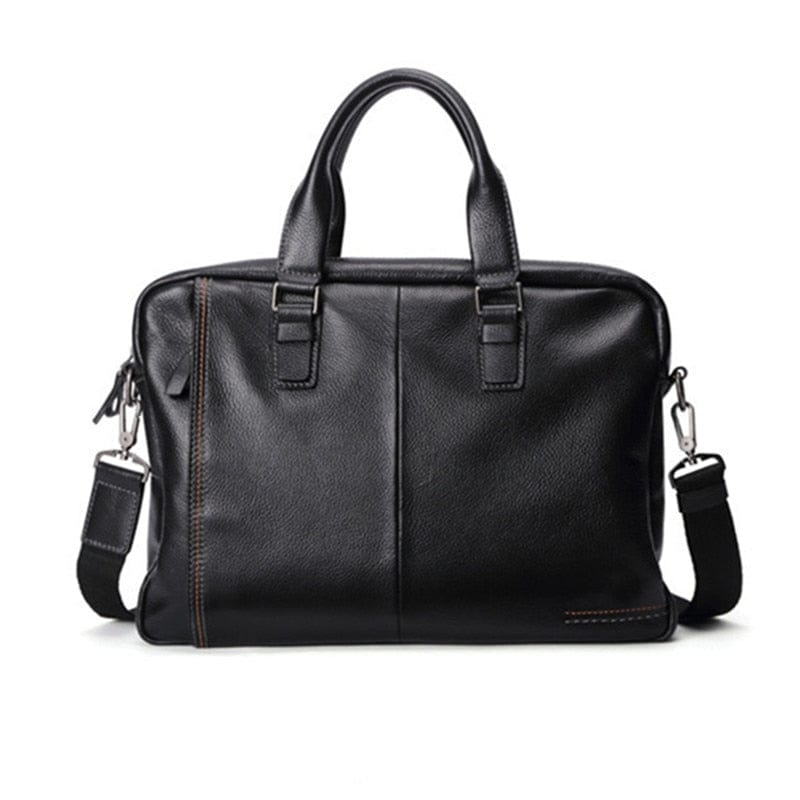 Sac Ordinateur Homme Cuir  Noir / Cuir / Homme Sac Ordinateur