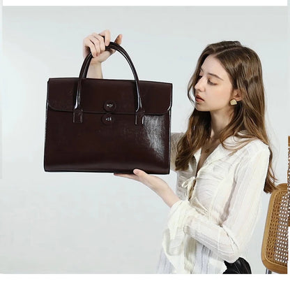 Sac pour le Travail Femme – Antonella | Élégance & Praticité Sac Ordinateur