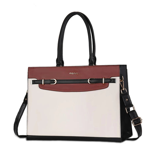 Sac pour Travailler Femme – Élégance & Grande Capacité Cuir Vegan / Multicouleur Sac Ordinateur