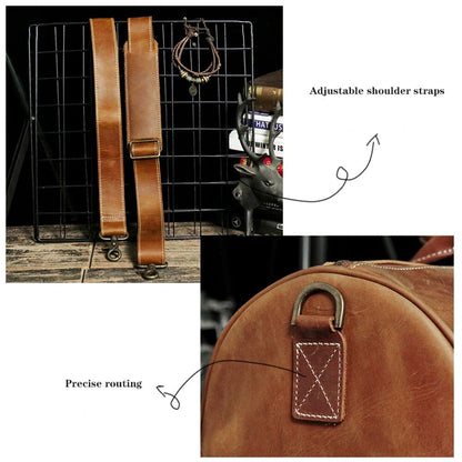 Sac de Voyage Homme Cuir Naim | Cabine Minimaliste Sac de voyage