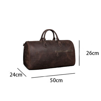 Sac de Voyage Homme Cuir Naim | Cabine Minimaliste Sac de voyage