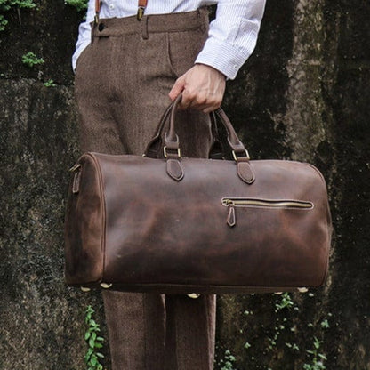 Sac de Voyage Homme Cuir Naim | Cabine Minimaliste Sac de voyage