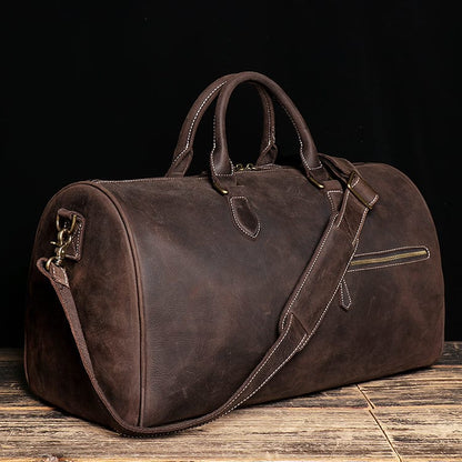 Sac de Voyage Homme Cuir Naim | Cabine Minimaliste Sac de voyage