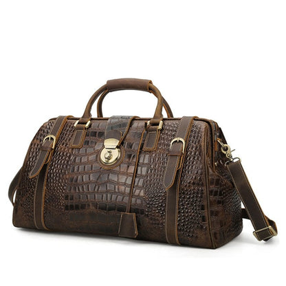 Sac Voyage Homme Cuir Imran | La Casa du Cuir Sans Roue (52cm) / Cuir / Homme Sac de voyage
