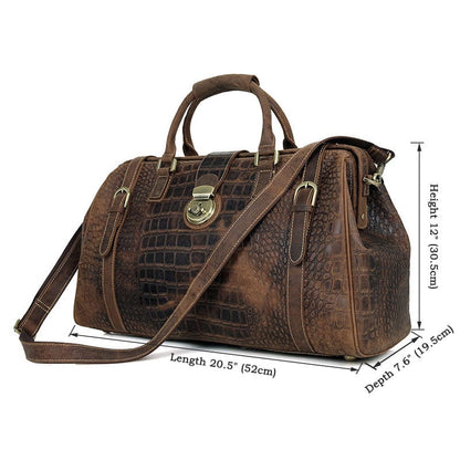 Sac Voyage Homme Cuir Imran | La Casa du Cuir Sac de voyage