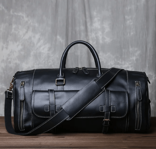 Sac en Cuir de Voyage pour Homme, Sac Cuir Homme Voyage