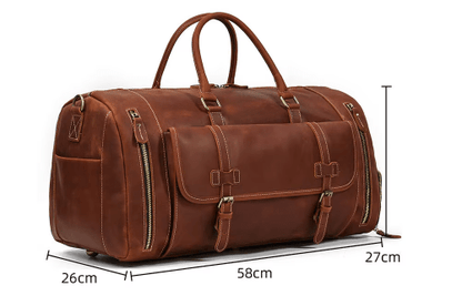 Sac Voyage Homme Cuir Camille, sac en cuir de voyage pour homme​,
sac cuir homme voyage, ​
sac week end pour homme