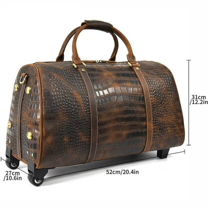 Sac Voyage Homme Cuir Imran | La Casa du Cuir Sac de voyage