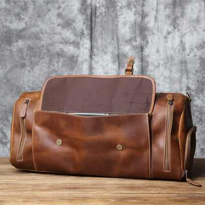 Sac Voyage Homme Cuir Camille, sac en cuir de voyage pour homme​,
sac cuir homme voyage, ​
sac week end pour homme