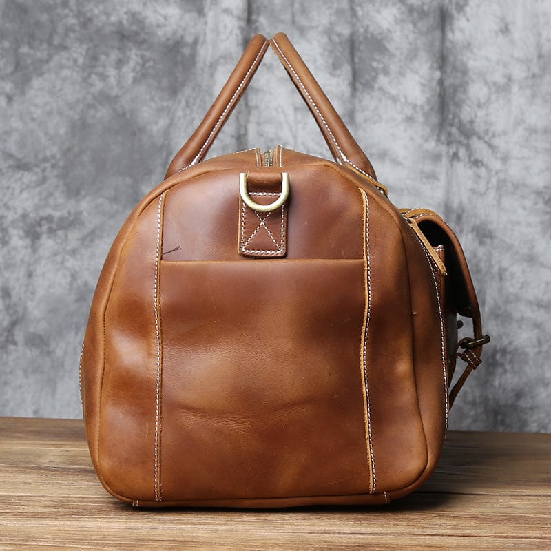 Sac en Cuir de Voyage pour Homme, Sac Cuir Homme Voyage