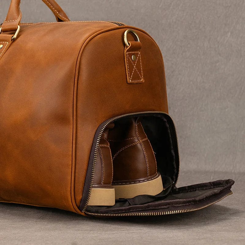 Sac en cuir de voyage pour homme