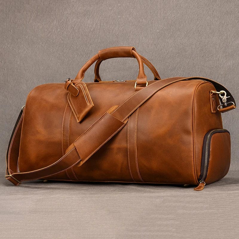 Sac en cuir de voyage pour homme