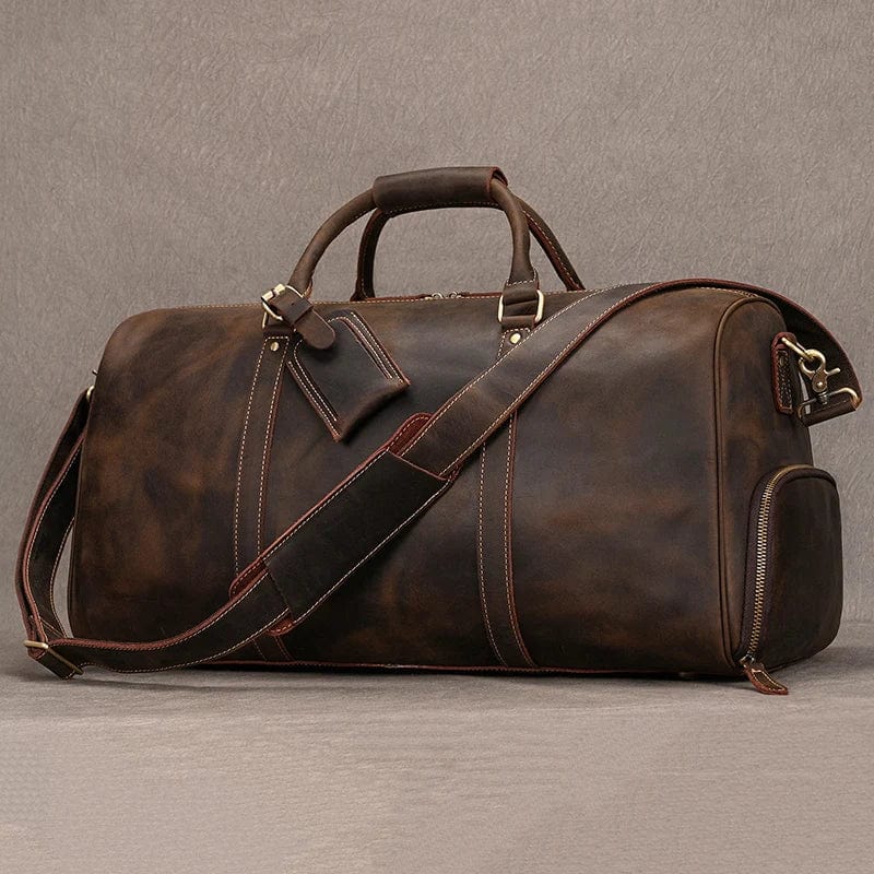 Sac en cuir de voyage pour homme