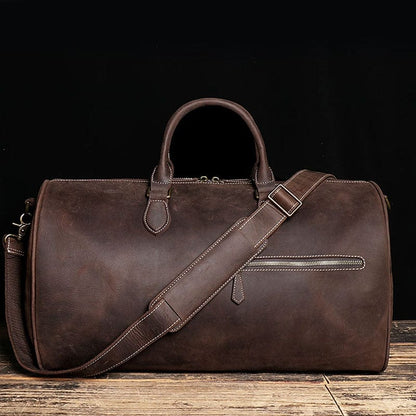 Sac de Voyage Homme Cuir Naim | Cabine Minimaliste Sac de voyage