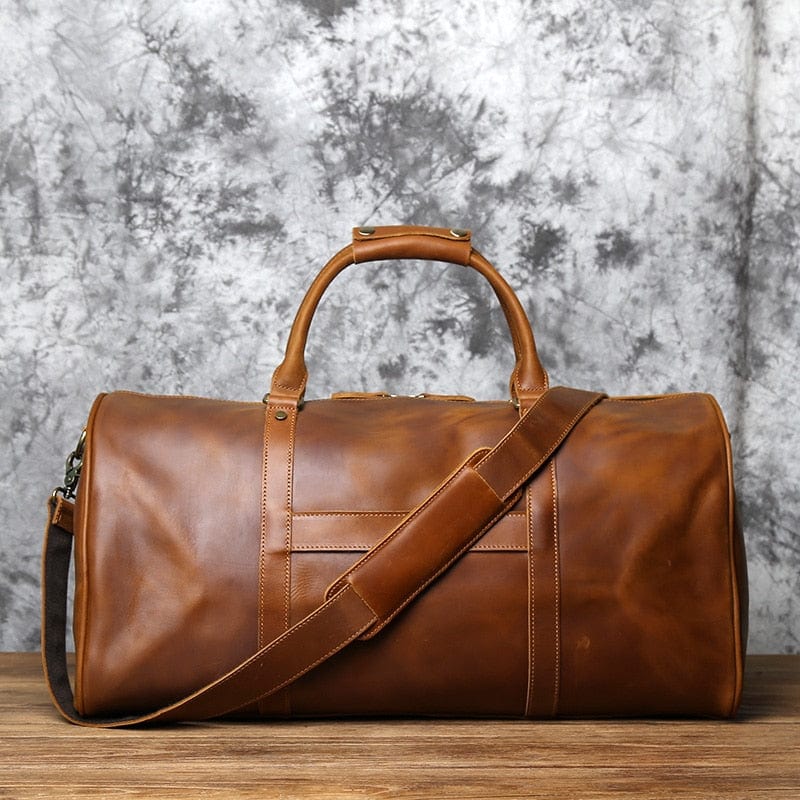 Sac voyage hotsell cuir marron