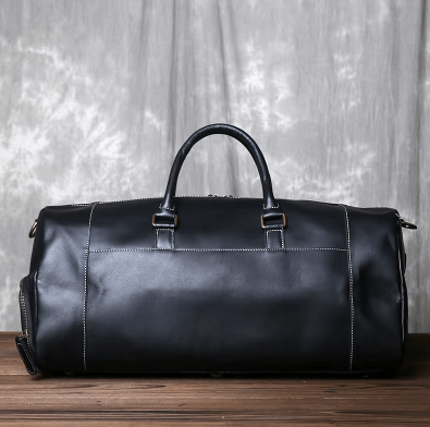 Sac de Voyage Luxe Homme | La Casa du Cuir Noir / Cuir / 50 CM Sac de voyage