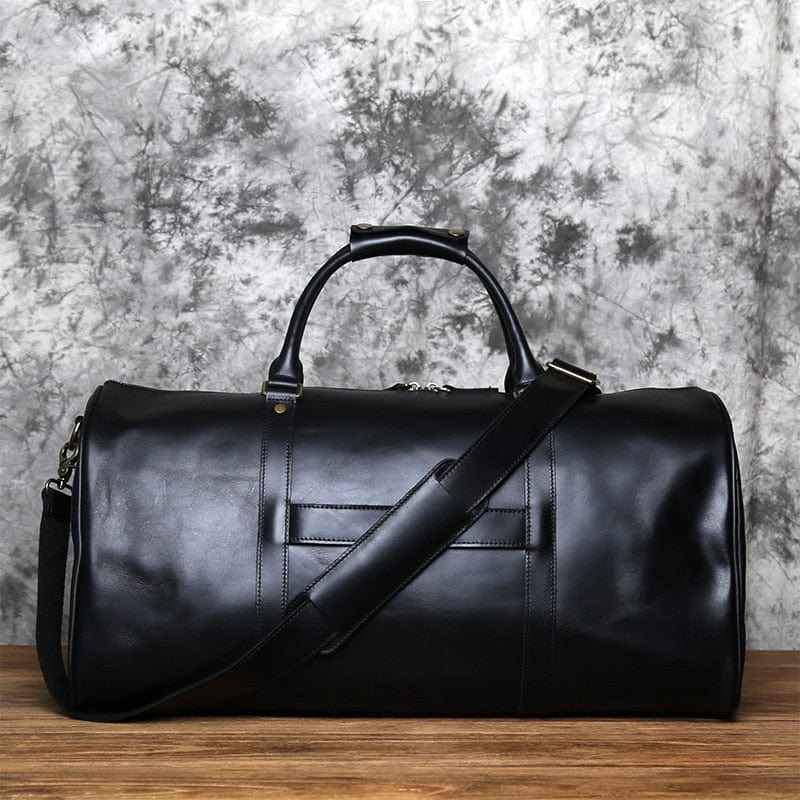 Sac de voyage discount homme cuir noir