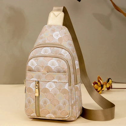 Sacoche Banane Bandouliere Or / 18cm8cm30cm / Cuir (PU) Sac Cuir