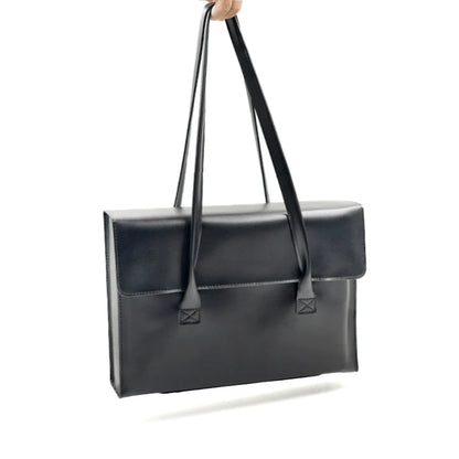 Sacoche Ordinateur Cuir Femme Lou | 15,6” Chic & Tendance Sac Cuir Femme