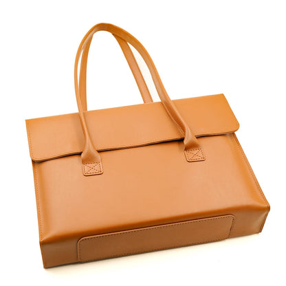 Sacoche Ordinateur Cuir Femme Lou | 15,6” Chic & Tendance Sac Cuir Femme