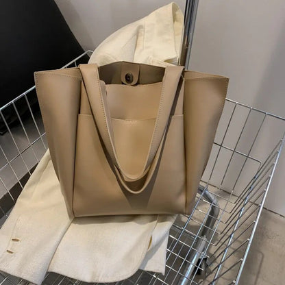 Sac Cabas Cuir Ariel | La Casa du Cuir Khaki / 31x13x31cm Sac Cabas