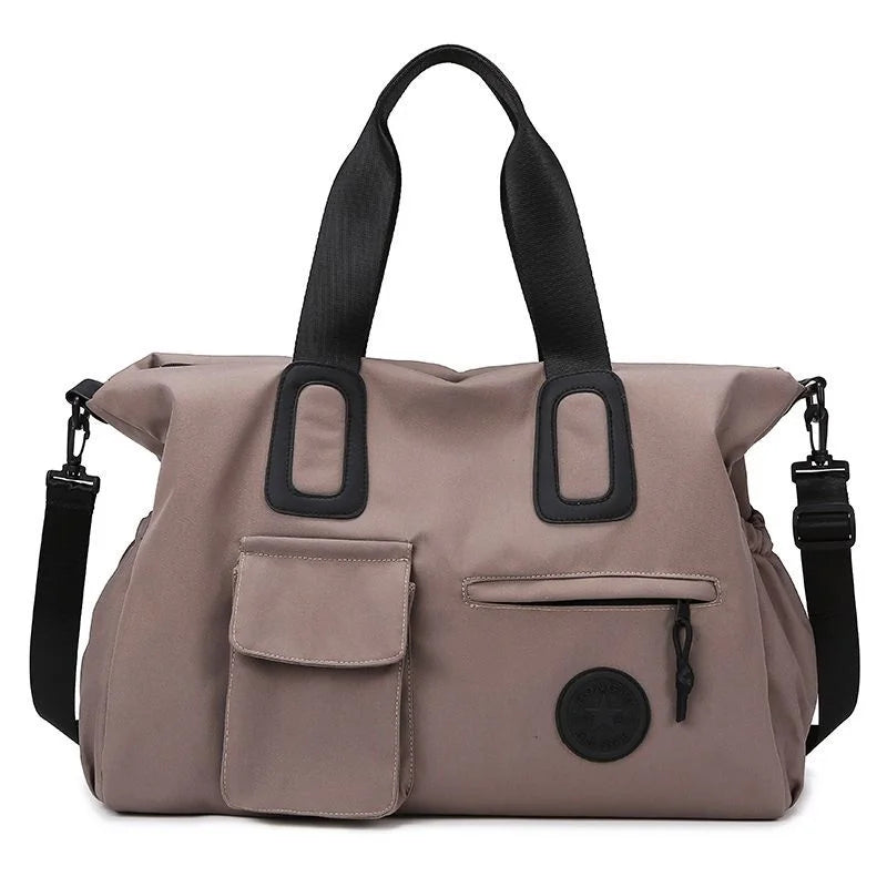 Tote Bag Nova – Sac XXL Femme pour Travail & Voyage Khaki / Canvas sac de sports
