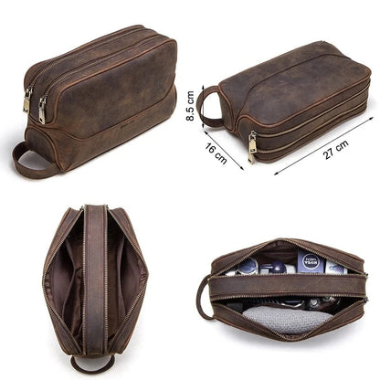 Trousse à Toilette Homme｜La Casa Du Cuir