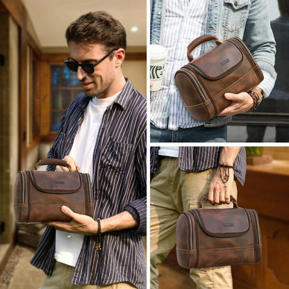 Trousse de Toilette de Voyage Homme｜La Casa Du Cuir