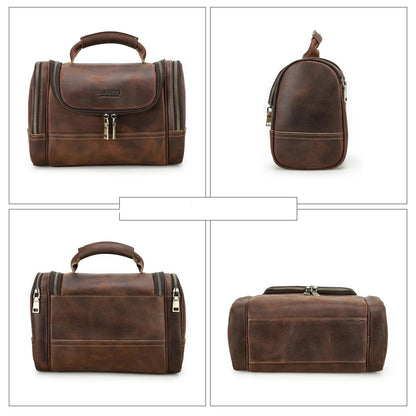 Trousse de Toilette de Voyage Homme｜La Casa Du Cuir