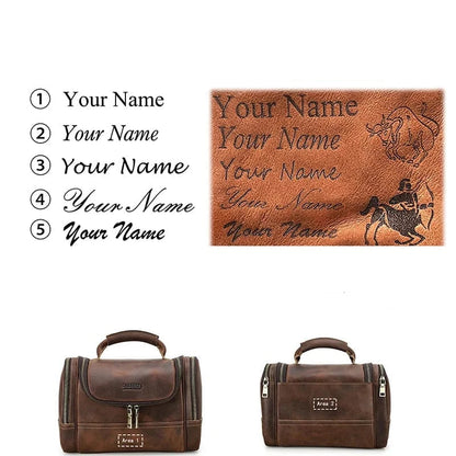 Trousse de Toilette de Voyage Homme｜La Casa Du Cuir